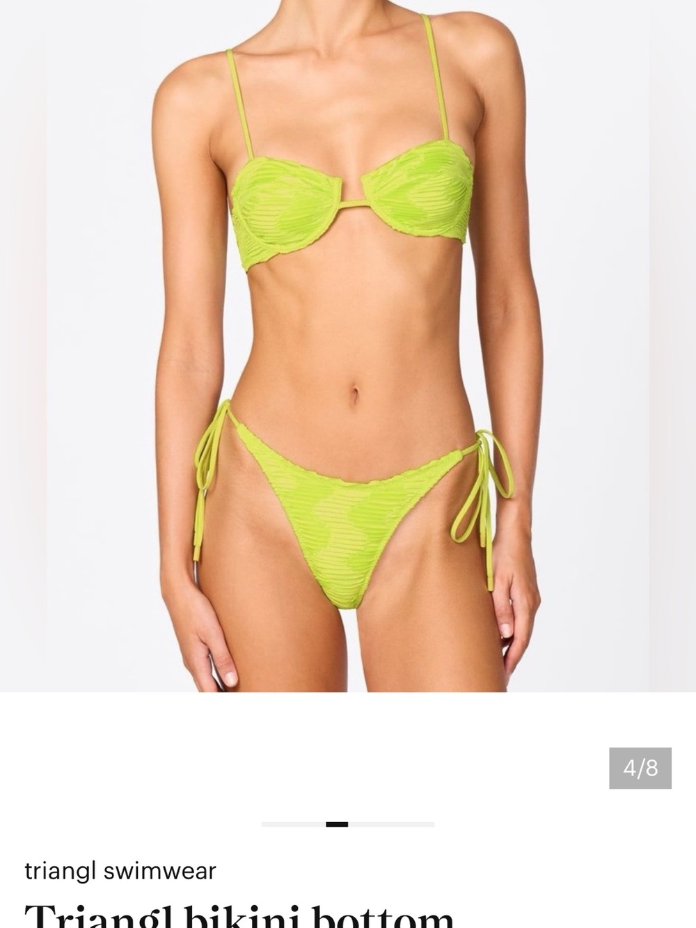 triangl swimwear Mala Bikini Set - Pulco Green